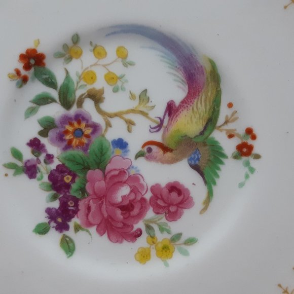 Green Tea Cup and Saucer Ye Old English by Jackson and Gosling -Grosvenor - Picture 10 of 11